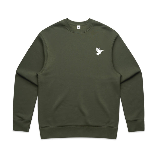 DOVE CREW (FOREST GREEN)